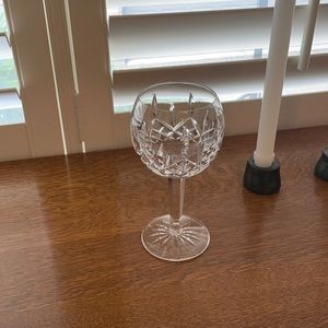 Waterford Lismore balloon red wine glasses